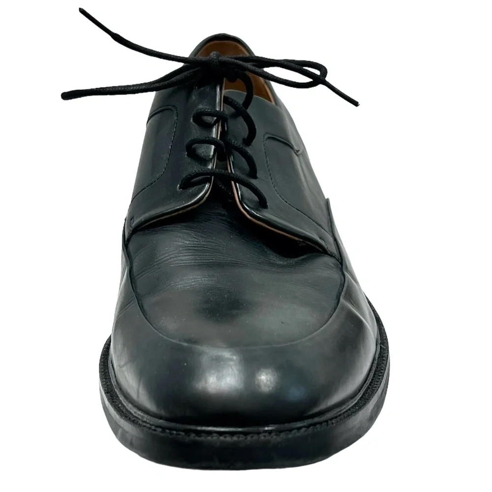 COLE HAAN BLACK WARREN APRON OXFORD LACE UP SHOE STYLE C20159